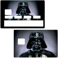 Charger l&#39;image dans la galerie, Tribute to Dark Vador - sticker pour carte bancaire, 2 formats de carte bancaire disponibles
