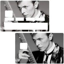 Upload image to gallery, Tribute to DAVID BOWIE - credit card sticker