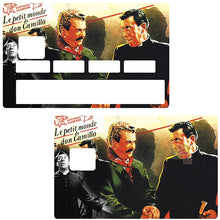 Загрузить изображение в галерею, Дон Камилло, лимитированная серия из 100 наклеек для кредитных карт.