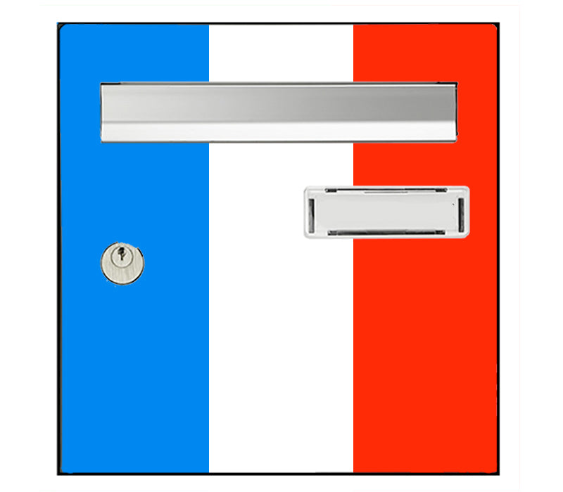 Sticker pour boîte aux lettres, La France