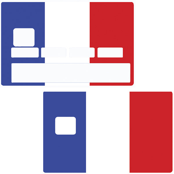 HADEXIA - Adhesivo Para Placa De Matrícula, Diseño De Bandera De