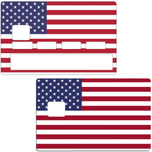 Charger l&#39;image dans la galerie, American flag- sticker pour carte bancaire
