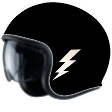 Load the image in the gallery, Flash, 2 RETRO-REFLECTIVE Stickers for helmet, motorcycle, car, bicycle, scooter...