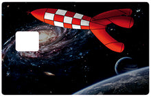 Charger l&#39;image dans la galerie, La fusée, édition limitée 100 ex - sticker pour carte bancaire
