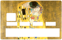 Load the image into the gallery, Gustav Klimt's kiss - credit card sticker
