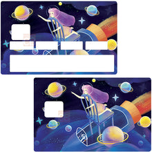 Загрузить изображение в галерею, Прикосновение к звездам - ​​наклейка кредитной карты