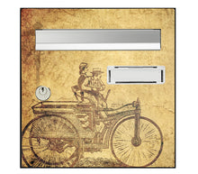 Charger l&#39;image dans la galerie, Sticker pour boîte aux lettres, Tricycle
