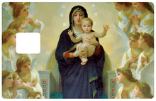 Load the image in the gallery, The virgin with the child - sticker for credit card