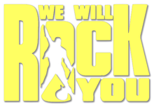 Load the image in the gallery, Sticker, WE WILL ROCK YOU, available in 10 colors