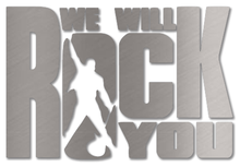 Load the image in the gallery, Sticker, WE WILL ROCK YOU, available in 10 colors