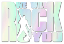Carica l'immagine nella gallery, Sticker, WE WILL ROCK YOU, disponibile in 10 colori